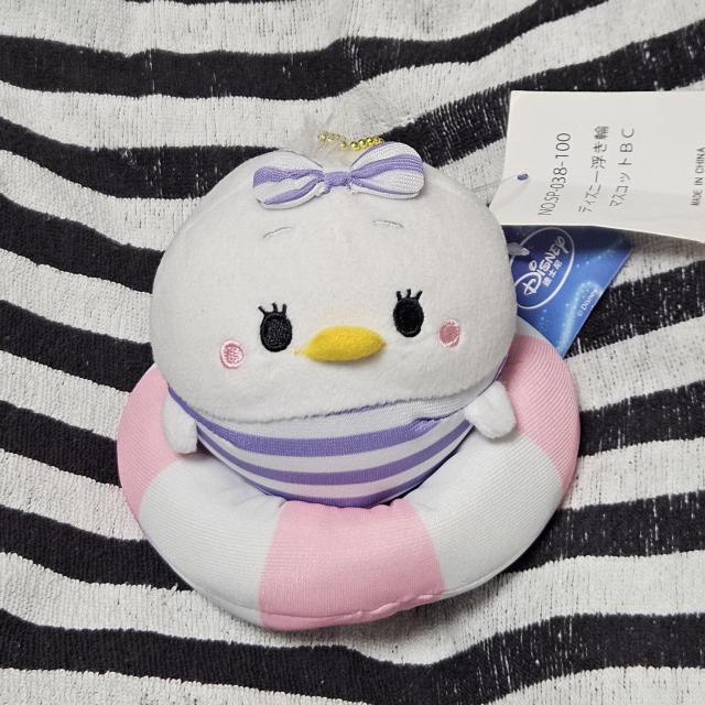 新品 ディズニー 浮き輪マスコット デイジー ぬいぐるみ デフォルメ ボールチェーン < おもちゃ  新品 ディズニー 浮き輪マスコット デイジー ぬいぐるみ デフォルメ ボールチェーン  < おもちゃの