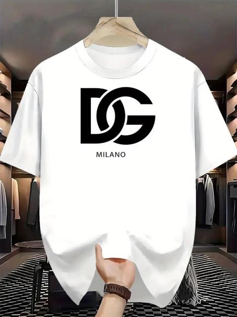 超お買い得990円★メンズ D&G ミラノ グラフィック Tシャツ - 目立つ白いロゴ USAサイズM(日本サイズXL相当)黒 < 女性ファッション  超お買い得990円★メンズ D&G ミラノ グラフィック Tシャツ - 目立つ白いロゴ USAサイズM(日本サイズXL相当)黒 < 女性ファッションの