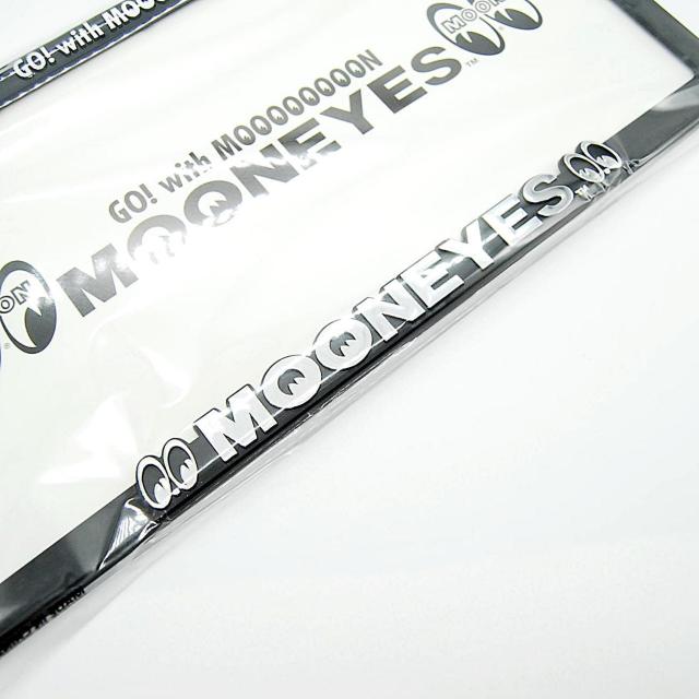 匿名配送 Raised MOONEYES ロゴ スキニー ライセンスフレーム 2枚セット ムーンアイズ ナンバーフレーム プレート < 自動車/バイク 匿名配送 Raised MOONEYES ロゴ スキニー ライセンスフレーム 2枚セット ムーンアイズ ナンバーフレーム プレート < 自動車/バイク
