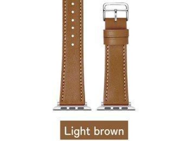 Apple Watch バンド 合皮 38/40/41mm ライトブラウン < 男性アクセサリー/時計 Apple Watch バンド 合皮 38/40/41mm ライトブラウン < 男性アクセサリー/時計の