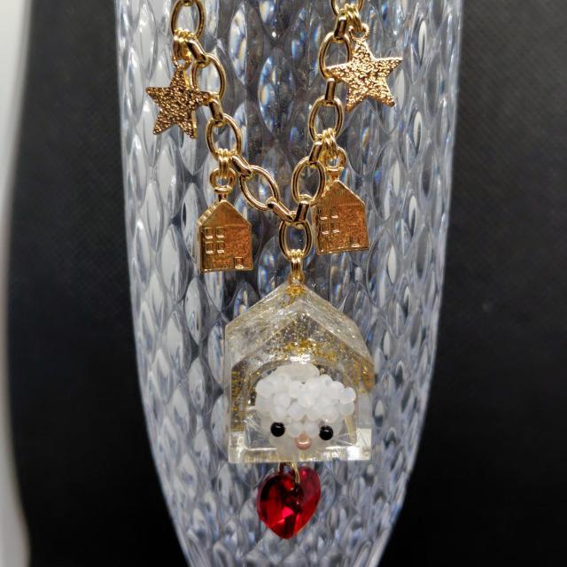 しろねこお家バッグチャーム < ペット/手芸/園芸 しろねこお家バッグチャーム < ペット/手芸/園芸の