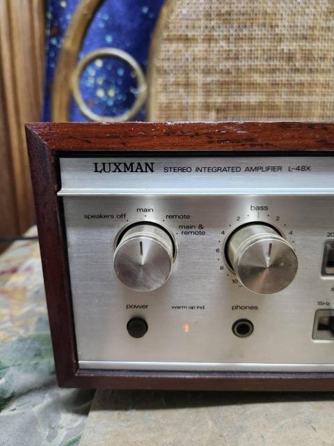 フルレストア!極上完動超美品!LUXMANプリメインアンプL-48X < 家電/AV フルレストア!極上完動超美品!LUXMANプリメインアンプL-48X < 家電/AVの