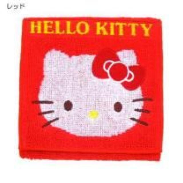 《New》キティちゃん★サニタリー入れにもピッタリ・ポケット付タオル【レッド】 < インテリア/ライフ 《New》キティちゃん★サニタリー入れにもピッタリ・ポケット付タオル【レッド】 < インテリア/ライフの