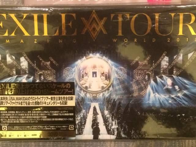 激安!超レア!☆EXILE/TOURWORLD2015☆初回盤3DVD☆新品未開封! < タレントグッズ  激安!超レア!☆EXILE/TOURWORLD2015☆初回盤3DVD☆新品未開封!  < タレントグッズの