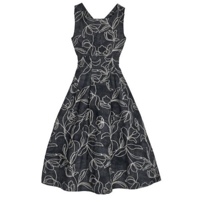 AmeriVintageAMERIDENIMLIKEFLOWERDRESSAfjCNt[hXs[XBe[W  t@bV 