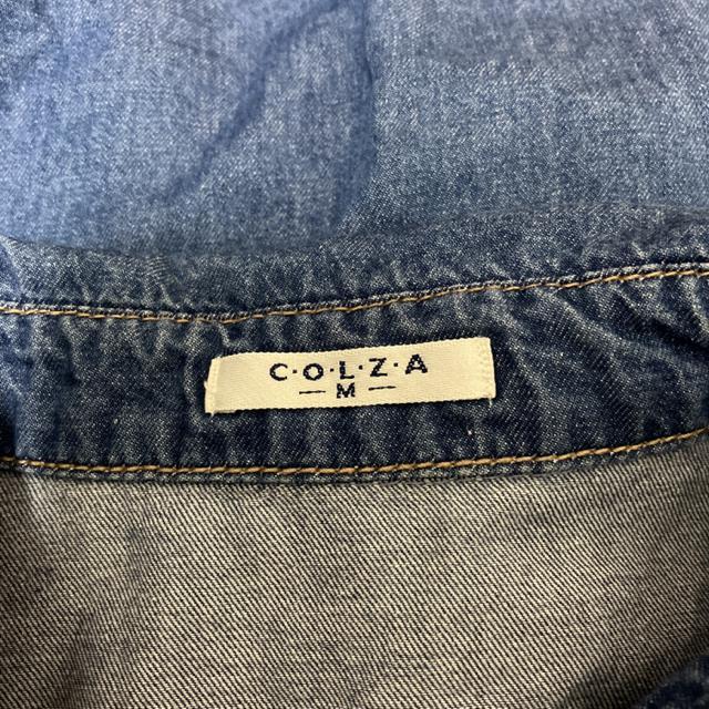 即決 COLZA デニムシャツ デニムジャケット < 女性ファッション  即決 COLZA デニムシャツ デニムジャケット < 女性ファッションの