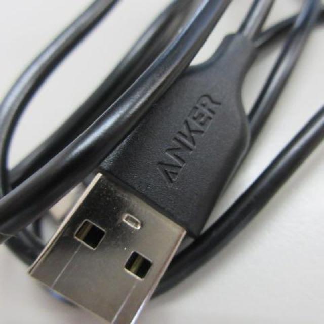 ANKER アンカー ケーブル 充電器 全長約60.5cm < 家電/AV ANKER アンカー ケーブル 充電器 全長約60.5cm < 家電/AVの