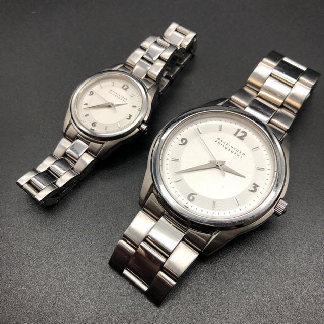 即決 MACKINTOSH PHILOSOPHY ペア 腕時計 2本セット < ブランド 即決 MACKINTOSH PHILOSOPHY ペア 腕時計 2本セット < ブランドの