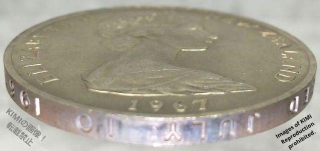 1ドル 大型 銅ニッケル 硬貨  38.7mm エリザベス2世 2番目の肖像画 紋章の盾 1967 ELIZABETH II NE < ホビー  1ドル 大型 銅ニッケル 硬貨  38.7mm エリザベス2世 2番目の肖像画 紋章の盾 1967 ELIZABETH II NE < ホビーの