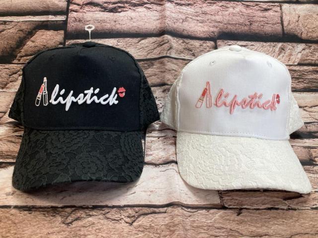 送料無料!刺繍&メッシュ 綿混 モノトーン ガールズキャップ (画像から)1個 < 女性ファッション  送料無料!刺繍&メッシュ 綿混 モノトーン ガールズキャップ (画像から)1個 < 女性ファッションの