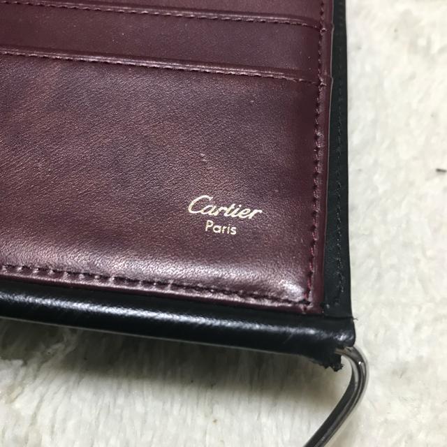 正規品 カルティエ トリニティ ハンドル付 ウォレット ブラック ボルドー < ブランド  正規品 カルティエ トリニティ ハンドル付 ウォレット ブラック ボルドー < ブランドの