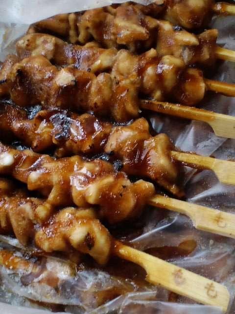 ☆大人気  炭火焼き鳥(モモ串)タレ付  50本 冷凍 < グルメ/ドリンク  ☆大人気  炭火焼き鳥(モモ串)タレ付  50本 冷凍  < グルメ/ドリンクの