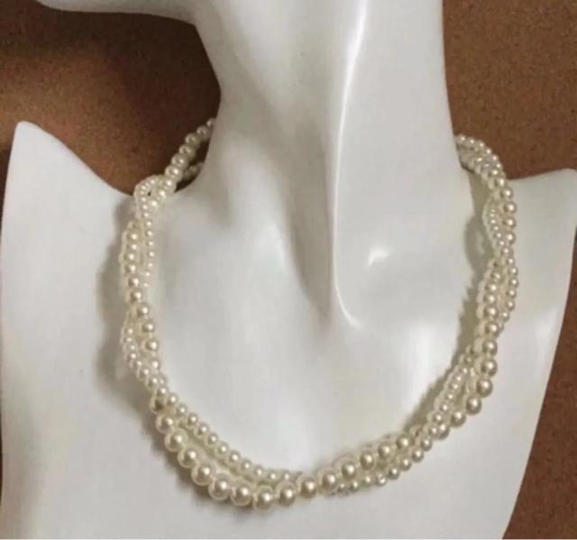 2連 パールネックレス【SALE価格】 < 女性アクセサリー/時計  2連 パールネックレス【SALE価格】  < 女性アクセサリー/時計の
