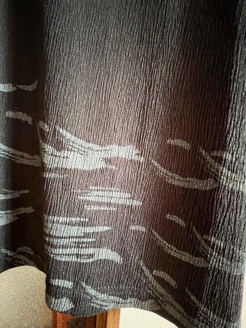 3Lサイズ!高貴紳士的!商標登録!黒柴印 和んこ堂!サラッと楊柳素材!ストレッチ!ブラック系色合い!ヘンリーネック!半袖シャツ! < 男性ファッション  3Lサイズ!高貴紳士的!商標登録!黒柴印 和んこ堂!サラッと楊柳素材!ストレッチ!ブラック系色合い!ヘンリーネック!半袖シャツ! < 男性ファッションの