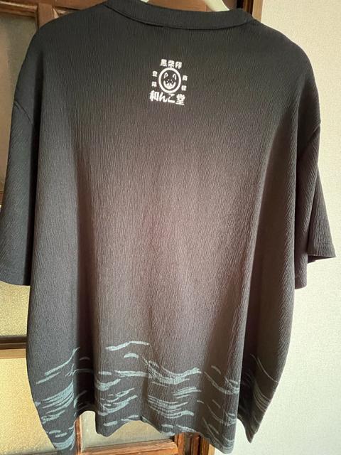 3Lサイズ!高貴紳士的!商標登録!黒柴印 和んこ堂!サラッと楊柳素材!ストレッチ!ブラック系色合い!ヘンリーネック!半袖シャツ! < 男性ファッション  3Lサイズ!高貴紳士的!商標登録!黒柴印 和んこ堂!サラッと楊柳素材!ストレッチ!ブラック系色合い!ヘンリーネック!半袖シャツ! < 男性ファッションの