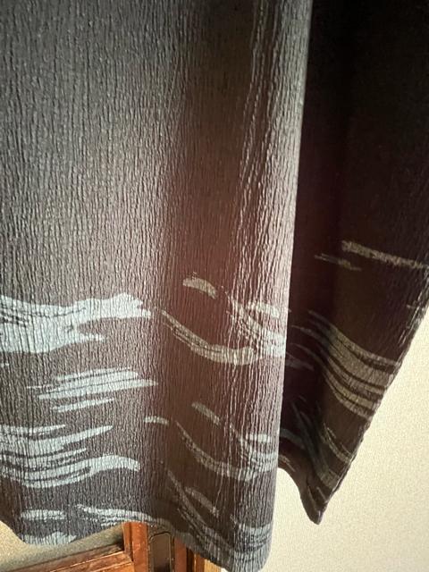 3Lサイズ!高貴紳士的!商標登録!黒柴印 和んこ堂!サラッと楊柳素材!ストレッチ!ブラック系色合い!ヘンリーネック!半袖シャツ! < 男性ファッション  3Lサイズ!高貴紳士的!商標登録!黒柴印 和んこ堂!サラッと楊柳素材!ストレッチ!ブラック系色合い!ヘンリーネック!半袖シャツ! < 男性ファッションの