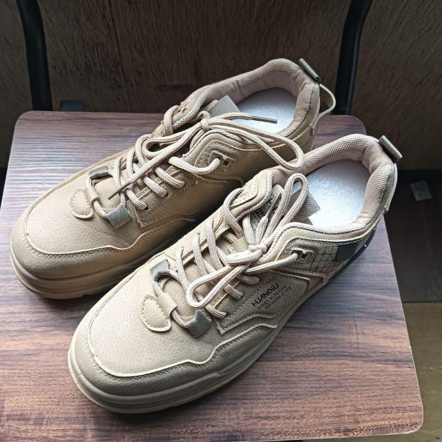 新品 25.5cm メンズ スニーカー ブラウン シューズ 靴 カジュアル < 男性ファッション  新品 25.5cm メンズ スニーカー ブラウン シューズ 靴 カジュアル  < 男性ファッションの