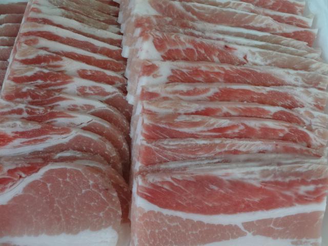 ☆大人気** 焼肉用 豚バラスライス 600g  生冷凍 < グルメ/ドリンク  ☆大人気** 焼肉用 豚バラスライス 600g  生冷凍  < グルメ/ドリンクの