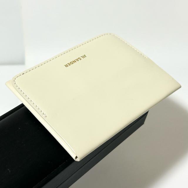 美品 JIL SANDER ジルサンダー レザー カードケース カード入れ パスケース アイボリー レディース メンズ < ブランド 美品 JIL SANDER ジルサンダー レザー カードケース カード入れ パスケース アイボリー レディース メンズ < ブランドの