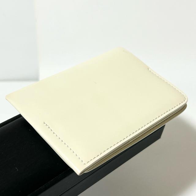 美品 JIL SANDER ジルサンダー レザー カードケース カード入れ パスケース アイボリー レディース メンズ < ブランド 美品 JIL SANDER ジルサンダー レザー カードケース カード入れ パスケース アイボリー レディース メンズ < ブランドの