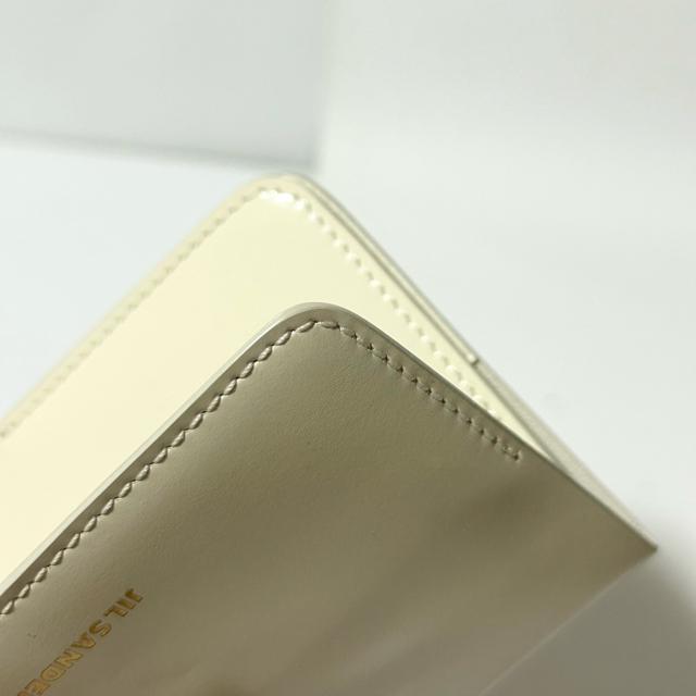 美品 JIL SANDER ジルサンダー レザー カードケース カード入れ パスケース アイボリー レディース メンズ < ブランド 美品 JIL SANDER ジルサンダー レザー カードケース カード入れ パスケース アイボリー レディース メンズ < ブランドの
