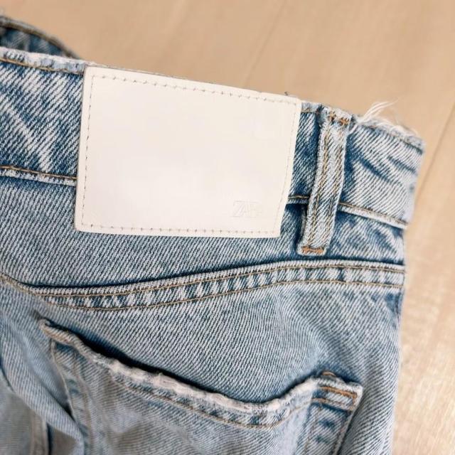 ◆ZARA/ザラ◆ワイドストレートデニム★薄ブルー34*シンプルコーデ♪美品 < ブランド ◆ZARA/ザラ◆ワイドストレートデニム★薄ブルー34*シンプルコーデ♪美品 < ブランドの