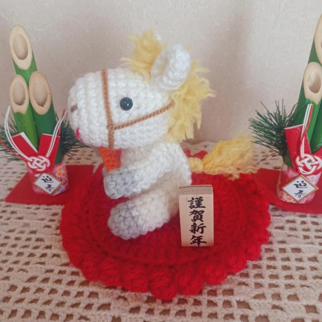 ☆Hand made☆ 来年の干支*お馬さん*ドイリー*あみぐるみ < ペット/手芸/園芸 ☆Hand made☆ 来年の干支*お馬さん*ドイリー*あみぐるみ < ペット/手芸/園芸の