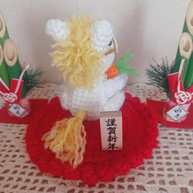 ☆Hand made☆ 来年の干支*お馬さん*ドイリー*あみぐるみ < ペット/手芸/園芸 ☆Hand made☆ 来年の干支*お馬さん*ドイリー*あみぐるみ < ペット/手芸/園芸の