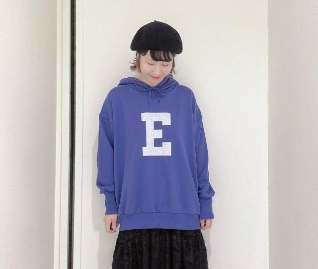 ehka sopo☆アルファベットロゴスウェットプルオーバー < ブランド ehka sopo☆アルファベットロゴスウェットプルオーバー < ブランドの