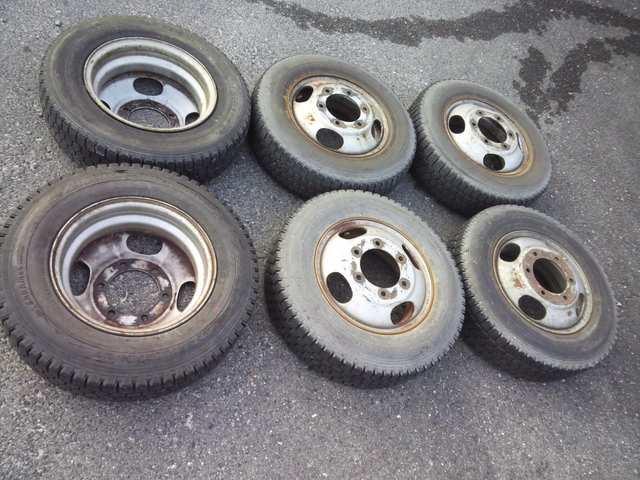 ニューキャンターWキャブ用ホイール付スタッドレスタイヤ6本セット < 自動車/バイク ニューキャンターWキャブ用ホイール付スタッドレスタイヤ6本セット < 自動車/バイク