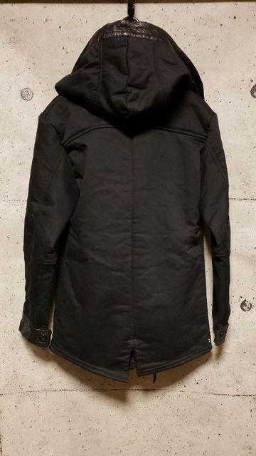 KMRIIP  Hooded Twill Boa Coat 1  uh 