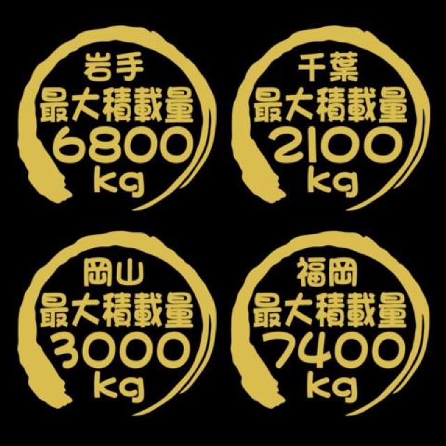 最大積載量 2100kg 筆丸 12センチ < 自動車/バイク 最大積載量 2100kg 筆丸 12センチ < 自動車/バイク