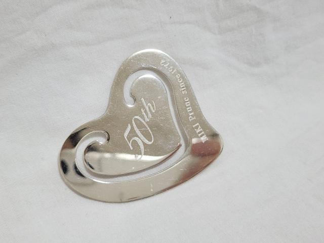 正規限定 ティファニー ペレット 50th MIKI 1972 ハート型マネークリップ 財布 名刺入れ SVブックマーカー 栞 < ブランド  正規限定 ティファニー ペレット 50th MIKI 1972 ハート型マネークリップ 財布 名刺入れ SVブックマーカー 栞 < ブランドの