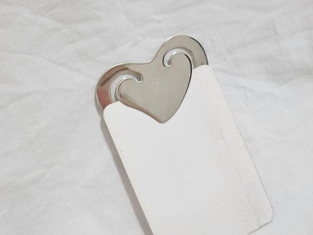 正規限定 ティファニー ペレット 50th MIKI 1972 ハート型マネークリップ 財布 名刺入れ SVブックマーカー 栞 < ブランド  正規限定 ティファニー ペレット 50th MIKI 1972 ハート型マネークリップ 財布 名刺入れ SVブックマーカー 栞 < ブランドの