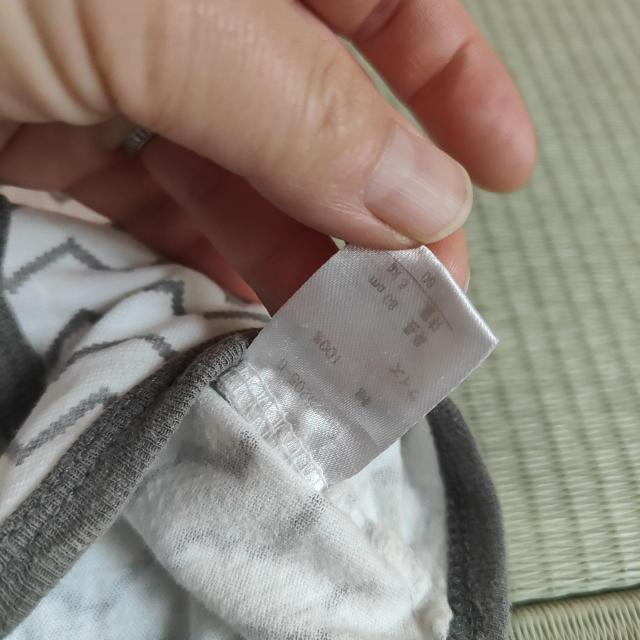 ベビー肌着 2点セット 60cm < キッズ/ベビー  ベビー肌着 2点セット 60cm < キッズ/ベビーの