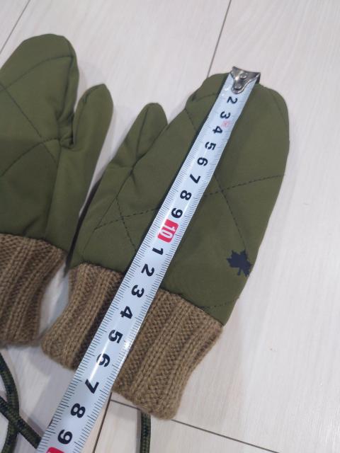 LOGOS 裏起毛ベビー用手袋ミトン カーキ < キッズ/ベビー LOGOS 裏起毛ベビー用手袋ミトン カーキ < キッズ/ベビーの