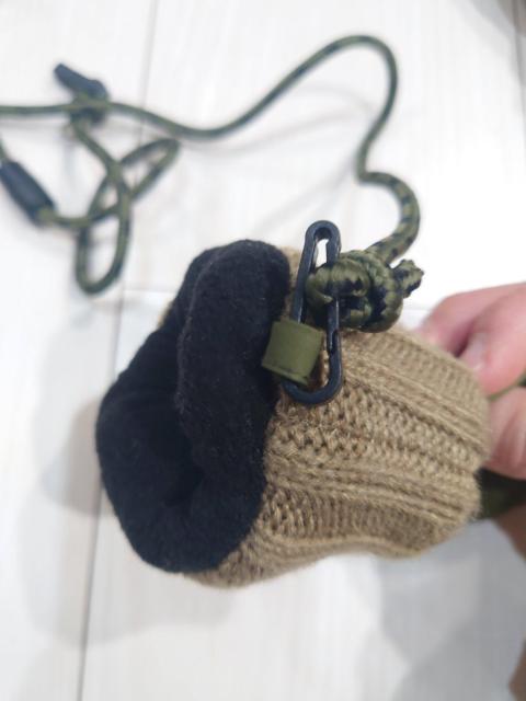 LOGOS 裏起毛ベビー用手袋ミトン カーキ < キッズ/ベビー LOGOS 裏起毛ベビー用手袋ミトン カーキ < キッズ/ベビーの