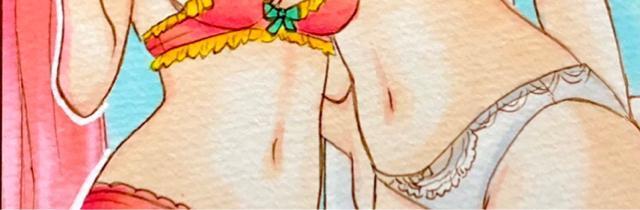 自作イラスト/夢原のぞみ&夢原恵美/下着 < アニメ/コミック/キャラクター 自作イラスト/夢原のぞみ&夢原恵美/下着 < アニメ/コミック/キャラクターの