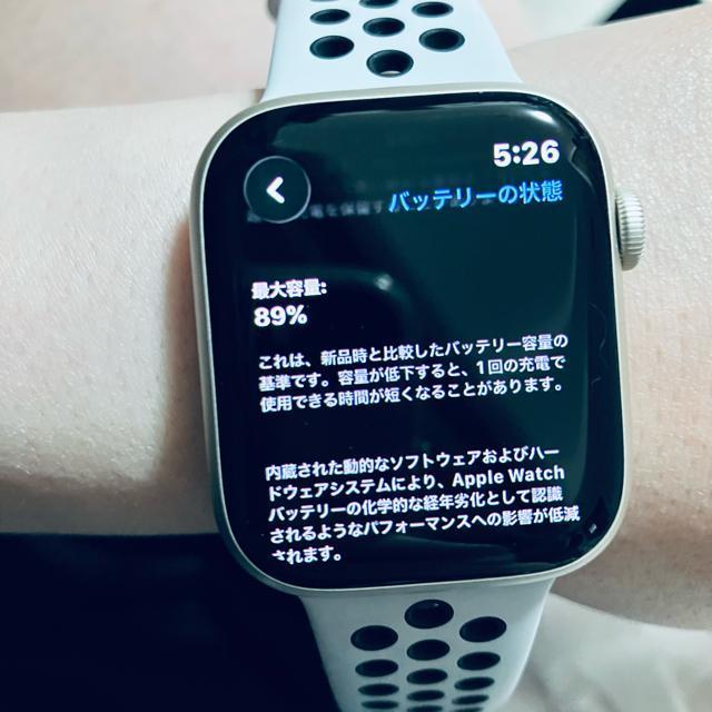 Apple Watch Series7 45mm (89%  �� �Ɠd/AV�� 