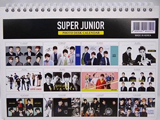 SUPER JUNIOR 2015年-2016年 卓上カレンダー < タレントグッズ  SUPER JUNIOR 2015年-2016年 卓上カレンダー < タレントグッズの
