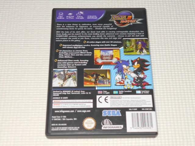GC★SONIC ADVENTURE 2 BATTLE 海外版(国内本体動作不可) < ゲーム本体/ソフト  GC★SONIC ADVENTURE 2 BATTLE 海外版(国内本体動作不可) < ゲーム本体/ソフトの