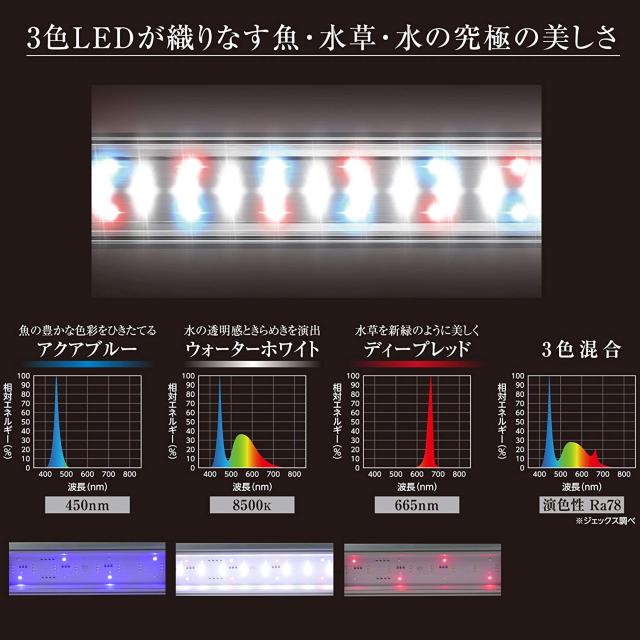 ジェックス クリアLED パワーIII 300 30cm 水槽用3色LED < ペット/手芸/園芸  ジェックス クリアLED パワーIII 300 30cm 水槽用3色LED < ペット/手芸/園芸の