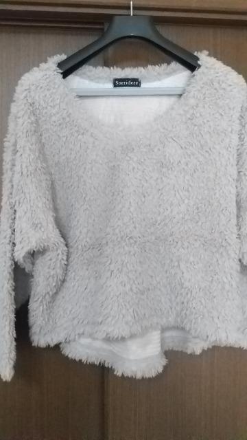 ベージュのモコモコ★トップス◆Lsize◆美品です! < 女性ファッション  ベージュのモコモコ★トップス◆Lsize◆美品です!  < 女性ファッションの