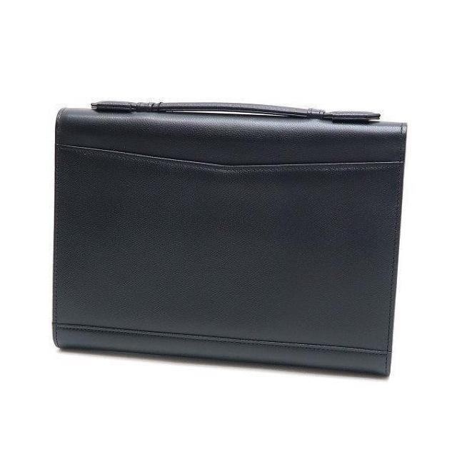 ◆ 本物 新品同様 ◆ YSL イヴサンローラン ビジネスバッグ レザー ブラック 黒 ブリーフケース 書類カバン KY3767 < ブランド  ◆ 本物 新品同様 ◆ YSL イヴサンローラン ビジネスバッグ レザー ブラック 黒 ブリーフケース 書類カバン KY3767 < ブランドの