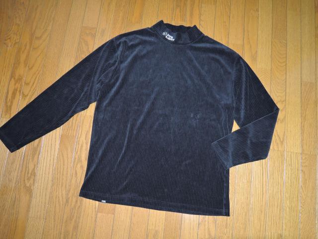 HYSTERIC GLAMOUR ヒステリックグラマー HYS LIGHT刺繍 モックネック スウェット L 黒 ガールロゴ < ブランド HYSTERIC GLAMOUR ヒステリックグラマー HYS LIGHT刺繍 モックネック スウェット L 黒 ガールロゴ < ブランドの