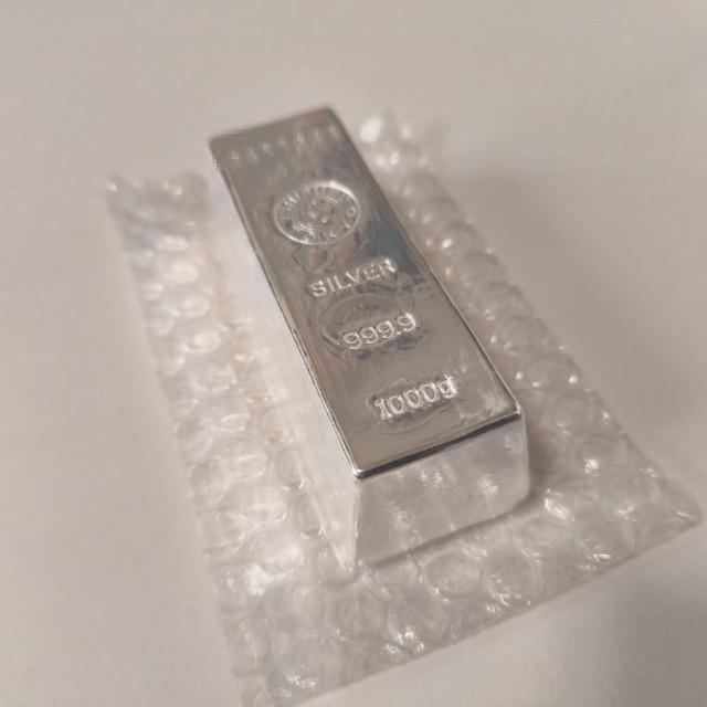 未開封 純銀インゴット1kg < ホビー 未開封 純銀インゴット1kg < ホビーの