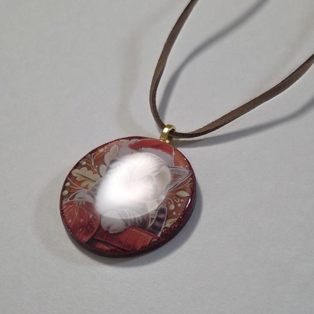 ねこサンタ・クリスマスネックレス★ かわいいネックレス ハンドメイド ねこアクセサリー ねこ 猫 猫キーホルダー < 女性ファッション ねこサンタ・クリスマスネックレス★ かわいいネックレス ハンドメイド ねこアクセサリー ねこ 猫 猫キーホルダー < 女性ファッションの