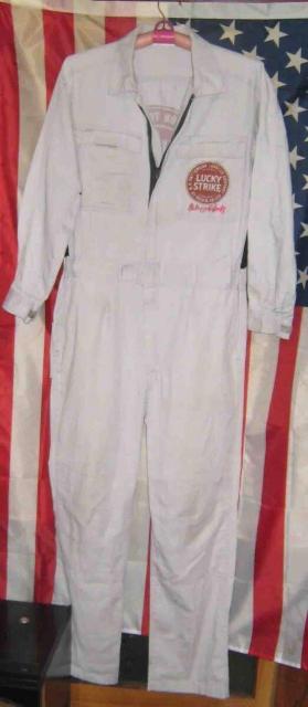 LUCKY STRIKE ラッキー・ストライク ツナギ Mサイズ つなぎ オールインワン 作業服 貴重 < 男性ファッション LUCKY STRIKE ラッキー・ストライク ツナギ Mサイズ つなぎ オールインワン 作業服 貴重 < 男性ファッションの