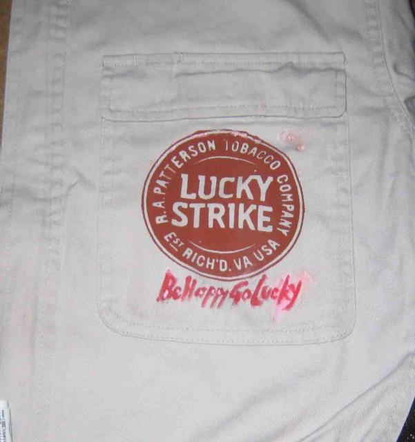 LUCKY STRIKE ラッキー・ストライク ツナギ Mサイズ つなぎ オールインワン 作業服 貴重 < 男性ファッション LUCKY STRIKE ラッキー・ストライク ツナギ Mサイズ つなぎ オールインワン 作業服 貴重 < 男性ファッションの