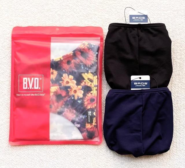 B.V.D��BROS �r�L�j �u���[�t M�T�C�Y �ԕ����V���v�� 3���Z�b�g  �� �j���t�@�b�V������ 